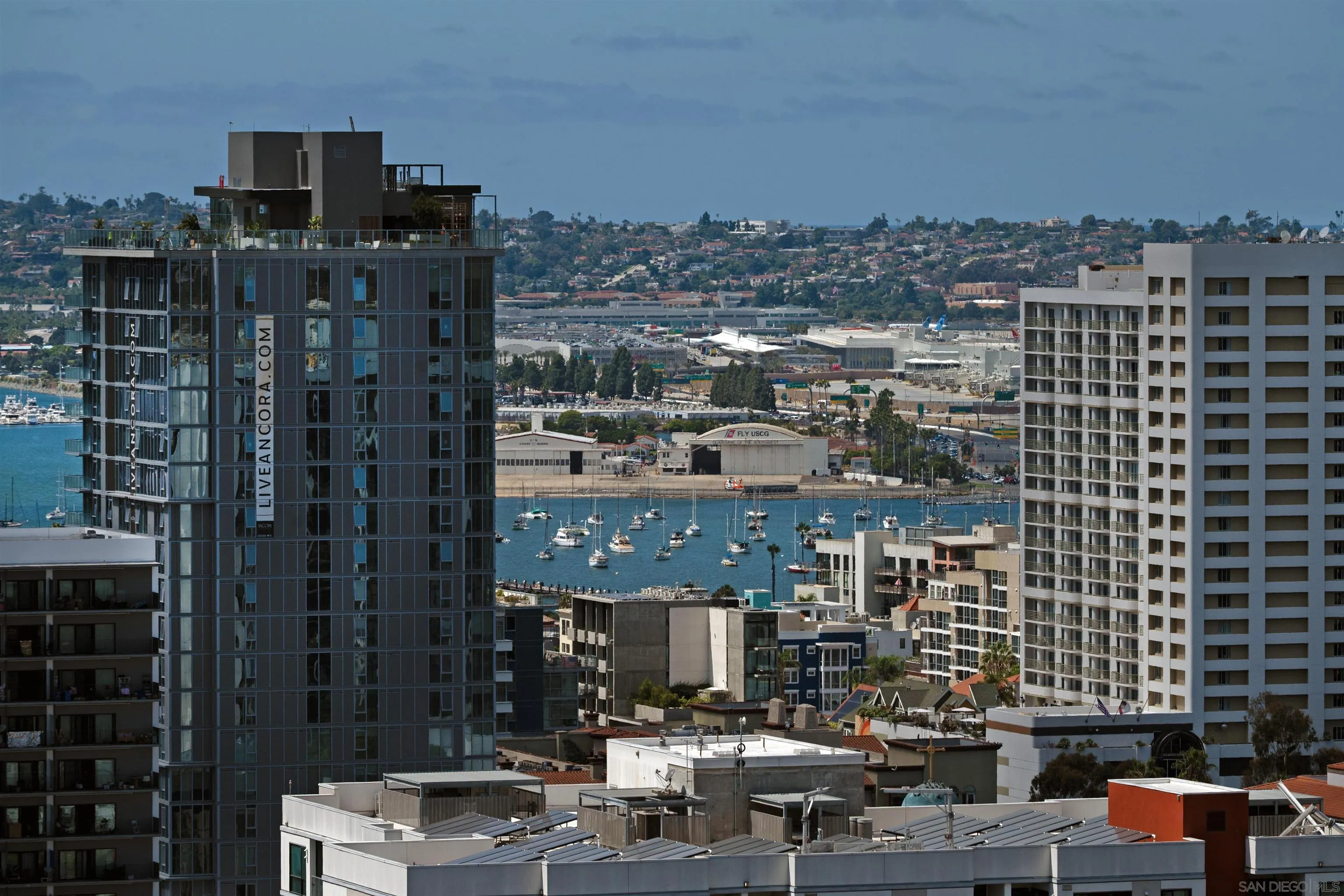 801 Ash Street, Unit 1701 San Diego, CA 92101 - Photo 4 of 44 a view of city with tall buildings