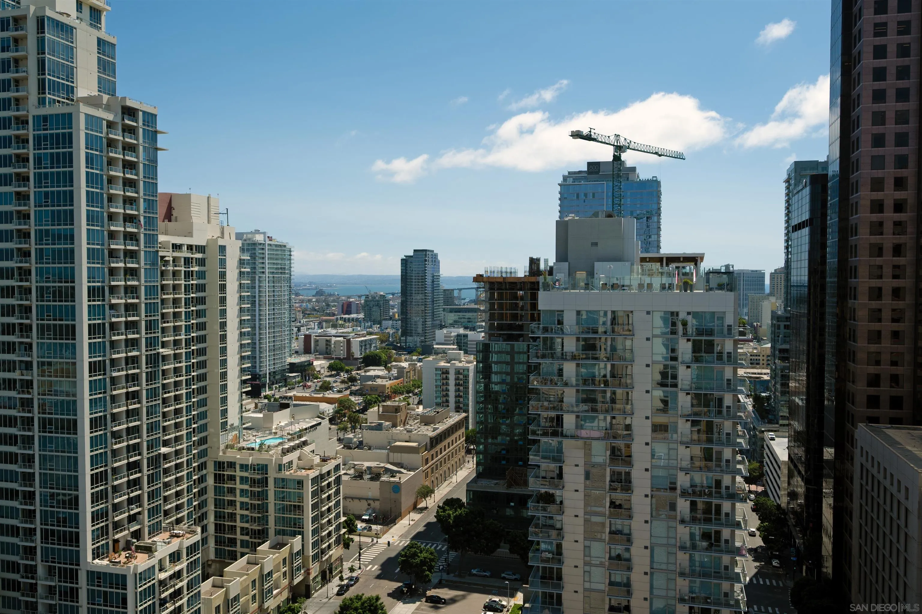 801 Ash Street, Unit 1701 San Diego, CA 92101 - Photo 6 of 44 a city view with tall buildings