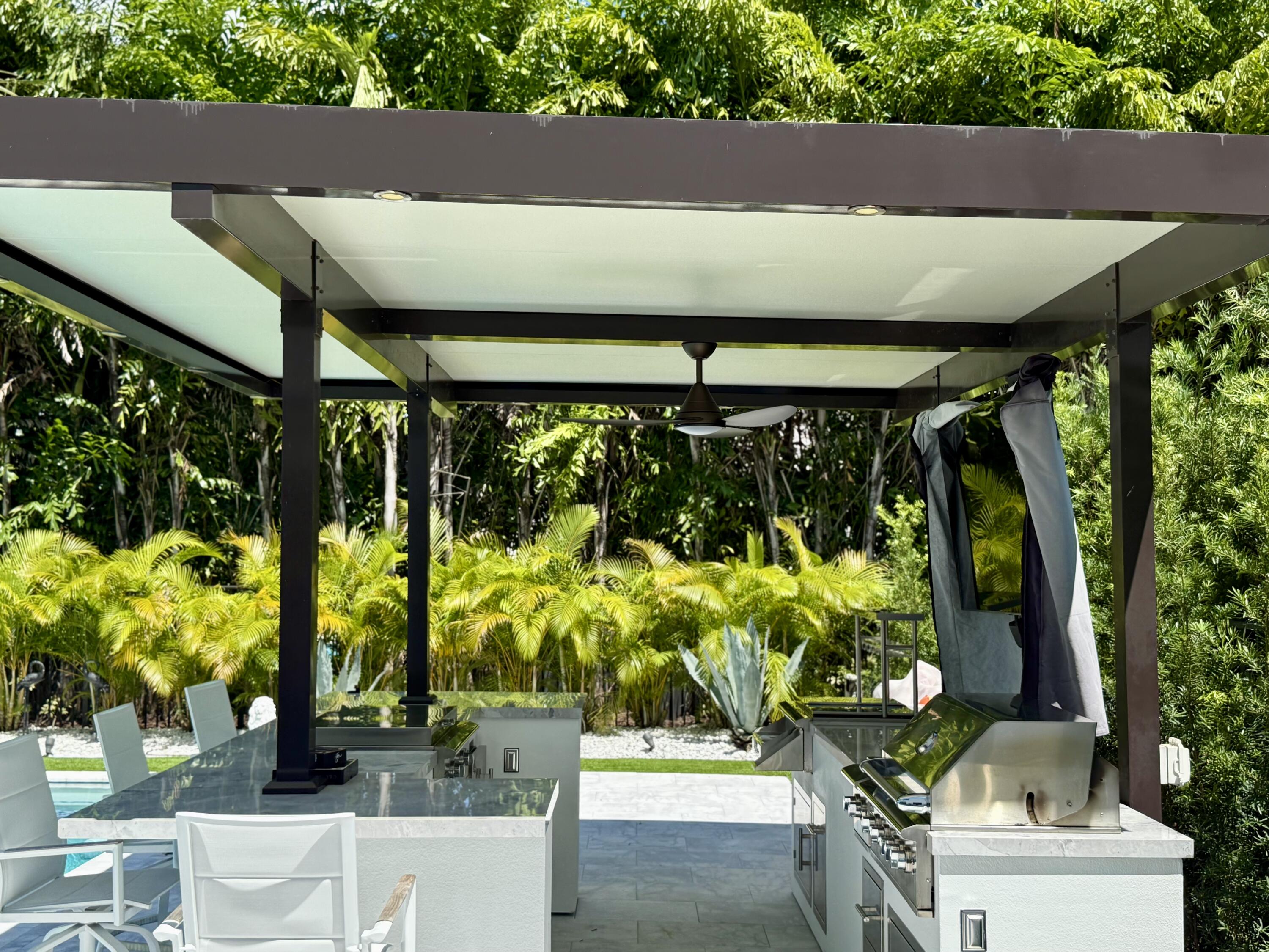 17645 Sparkling River Road Boca Raton, FL 33496 - Photo 7 of 36 Pergola Kitchen