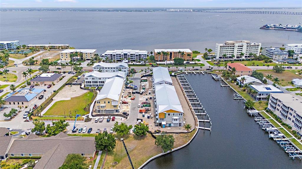 1624 Compass Pointe Court, Unit 203 Punta Gorda, FL 33950 - Photo 38 of 44 an aerial view of a city