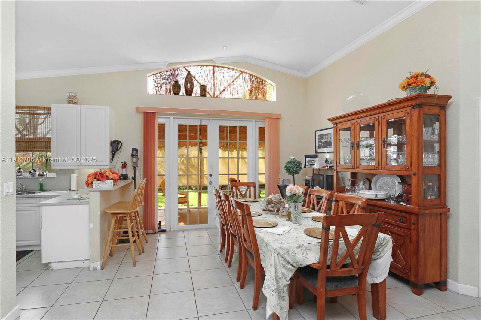 15382 Southwest 16th Terrace Miami, FL 33185 - Photo 5 of 26 a view of a dining room with furniture window and outside view