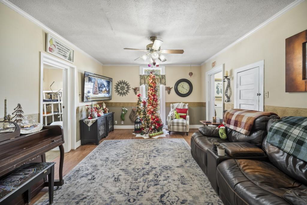 431 West Memorial Drive Dallas, GA 30132 - Photo 7 of 31 a living room with furniture a fireplace and a window