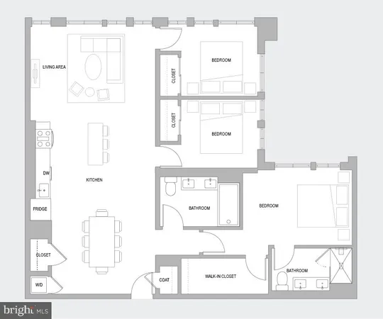 $6,295 | 1001 South Broad Street, Unit 3 BR R, Philadelphia, PA 19147