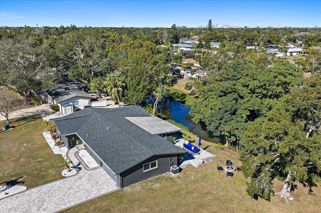 3149 Homasassa Road Sarasota, FL 34239 - Photo 62 of 62 an aerial view of a house with a yard