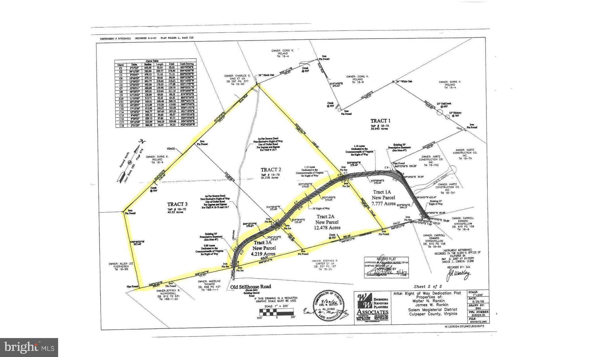 Old Stillhouse Road Boston, VA 22713 - Photo 2 of 2 Plat showing all 4 parcels