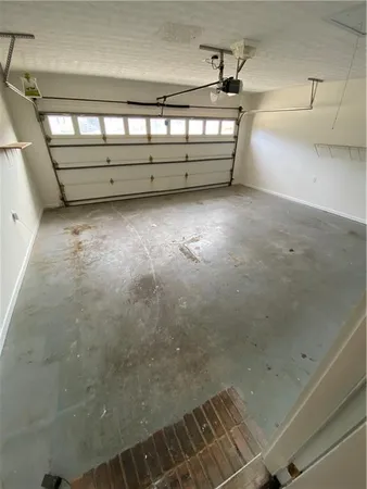 a balcony with wooden floor