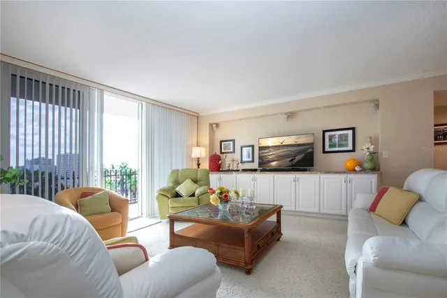 a bedroom with a bed and a mirror