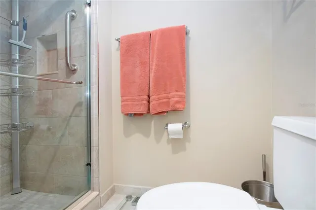 a view of backyard of house with seating space