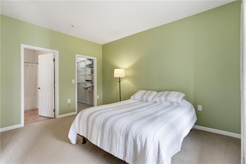 411 Stockton Ridge Cranberry Township, PA 16066 - Photo 12 of 32 a bedroom with a bed and a closet