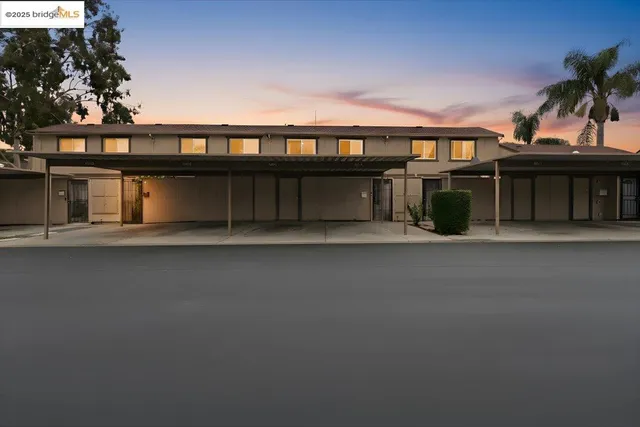 a view of a house with a balcony