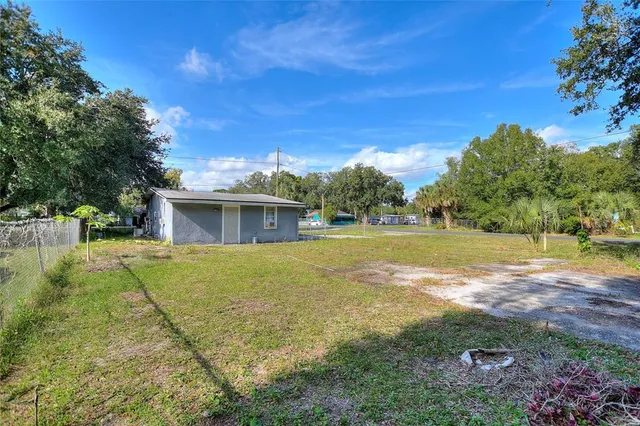 a view of a house with a swimming pool
