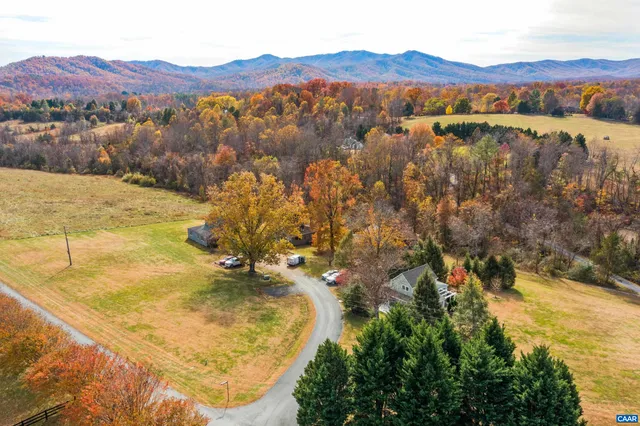 a view of lake and mountain