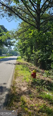 a view of lake from a yard