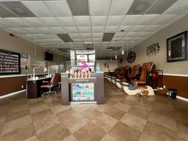 a view of empty room