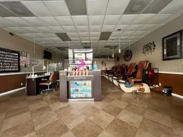 a view of empty room