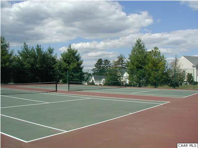 244 Starcrest Road Charlottesville, VA 22902 - Photo 16 of 17 a view of tennis court with trees in the background