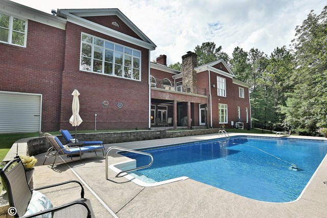 8751-8 River Road Columbus, GA 31904 - Photo 35 of 37 Salt water pool/rear view