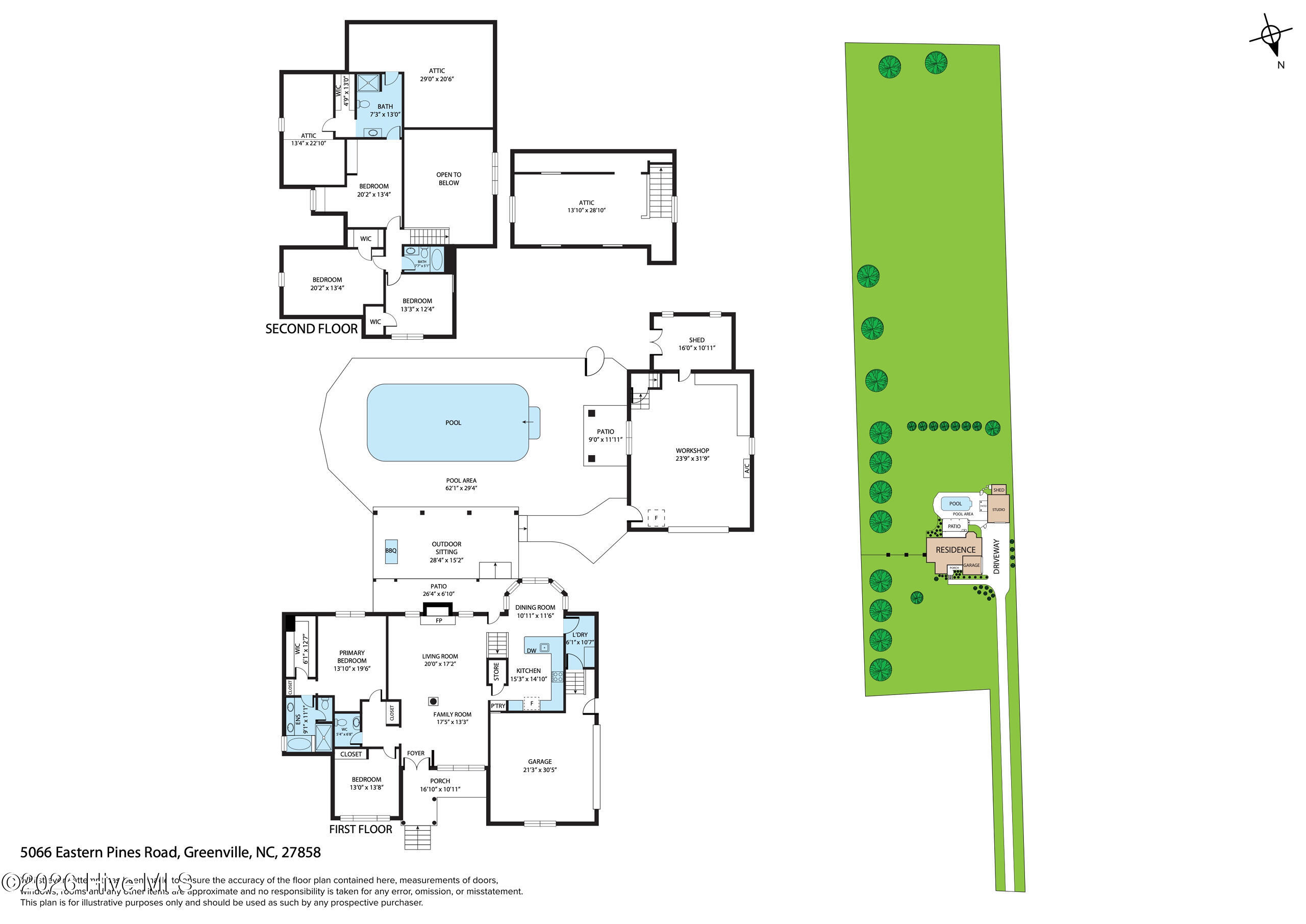 5066 Eastern Pines Road Greenville, NC 27858 - Photo 73 of 73 Floor Plan