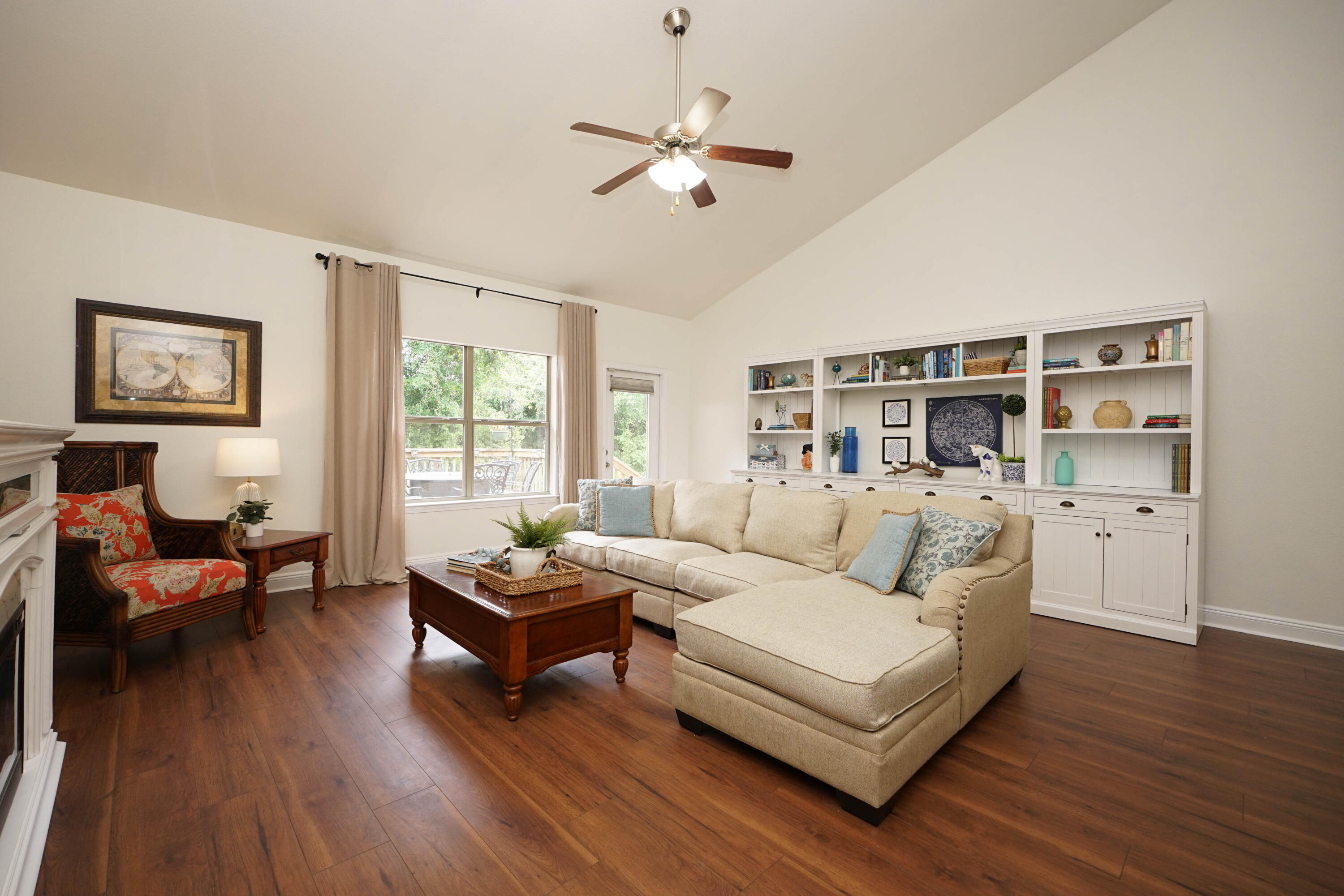 614 Red Fern Road Crestview, FL 32536 - Photo 11 of 43 a living room with furniture and wooden floor