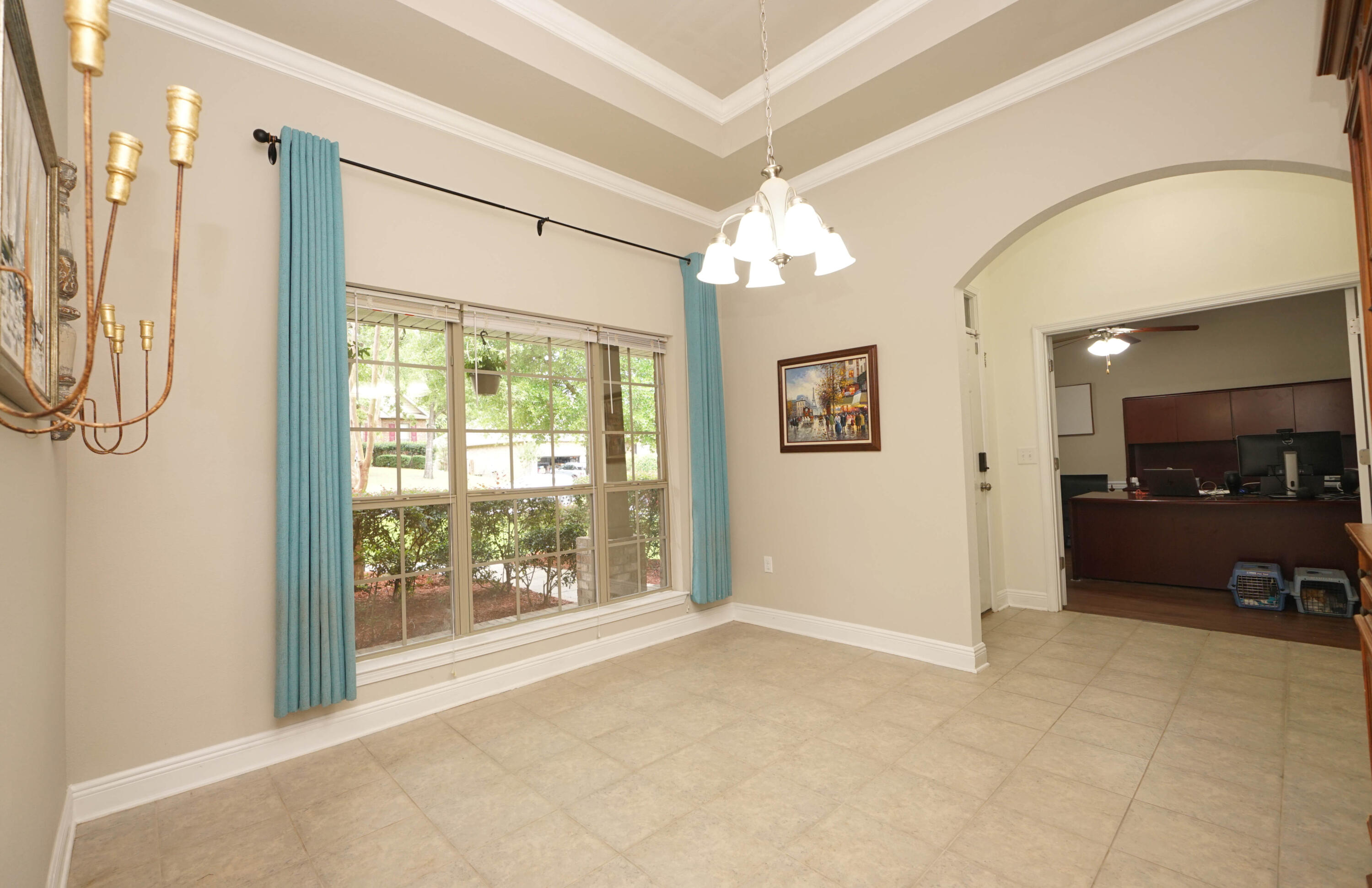 614 Red Fern Road Crestview, FL 32536 - Photo 20 of 43 a view of a livingroom with a furniture and chandelier fan