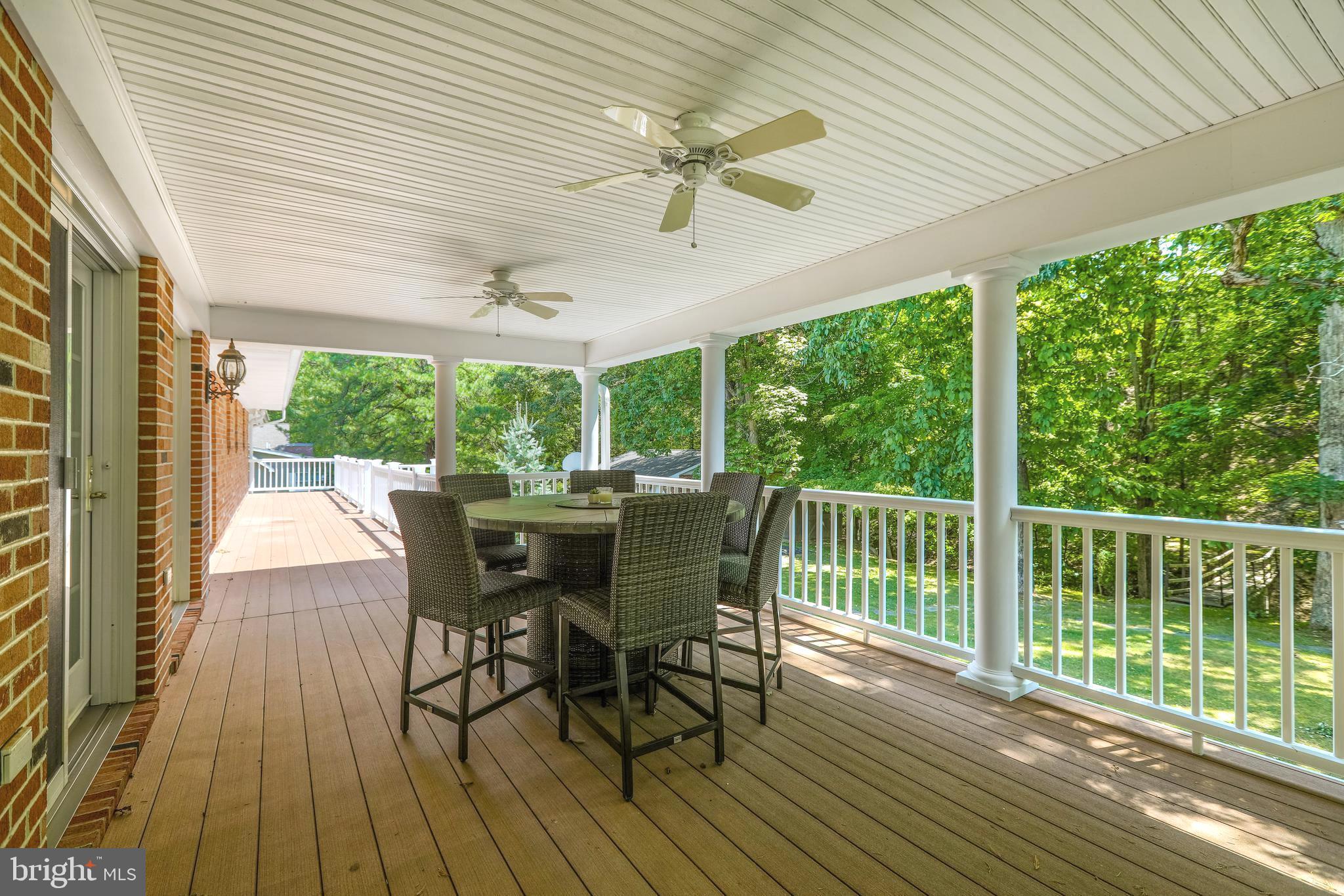 12718 Gramlich Road Southwest La Vale, MD 21502 - Photo 22 of 70 The comfort of a Covered Deck with stunning views!