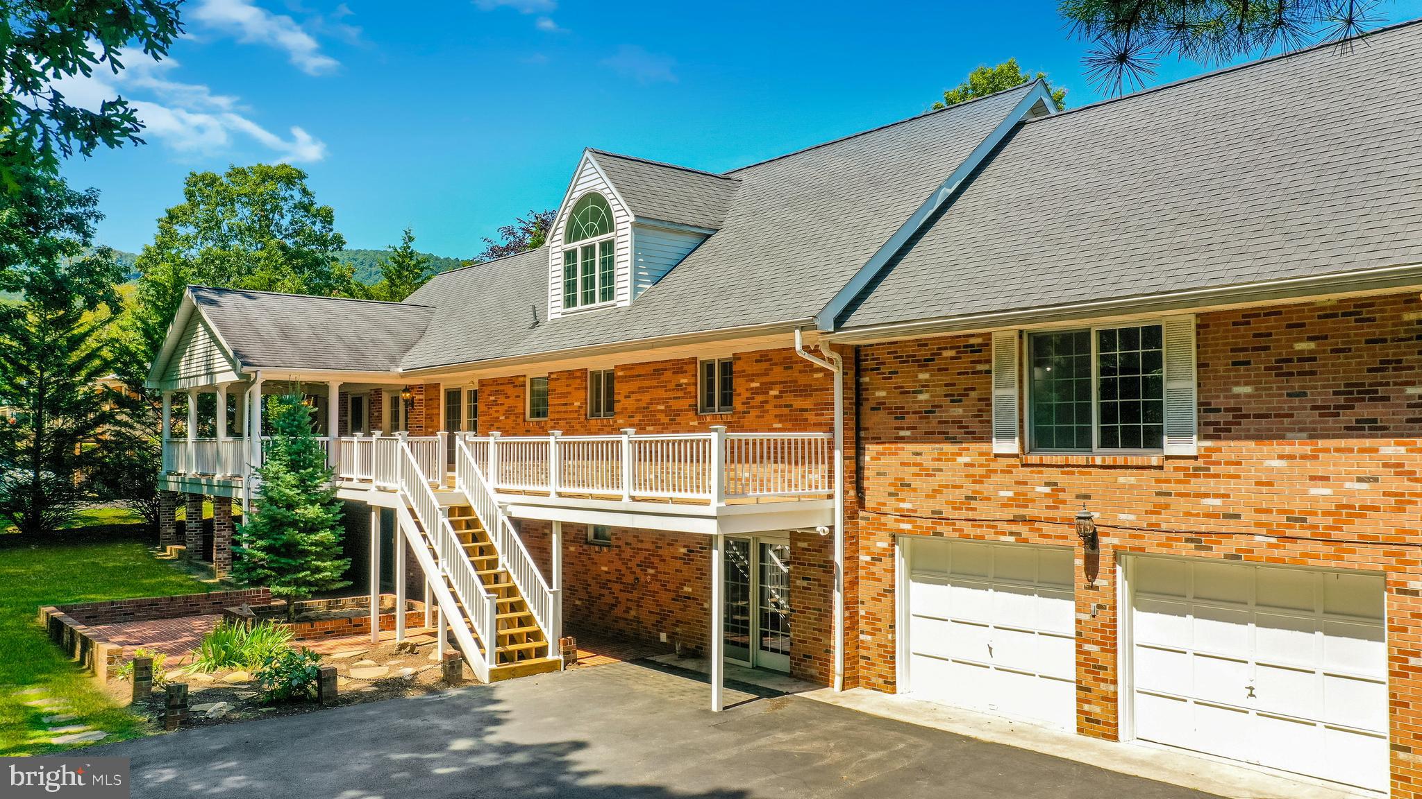 12718 Gramlich Road Southwest La Vale, MD 21502 - Photo 4 of 70 Upper Deck & Lower Terrace w/new Stair access!