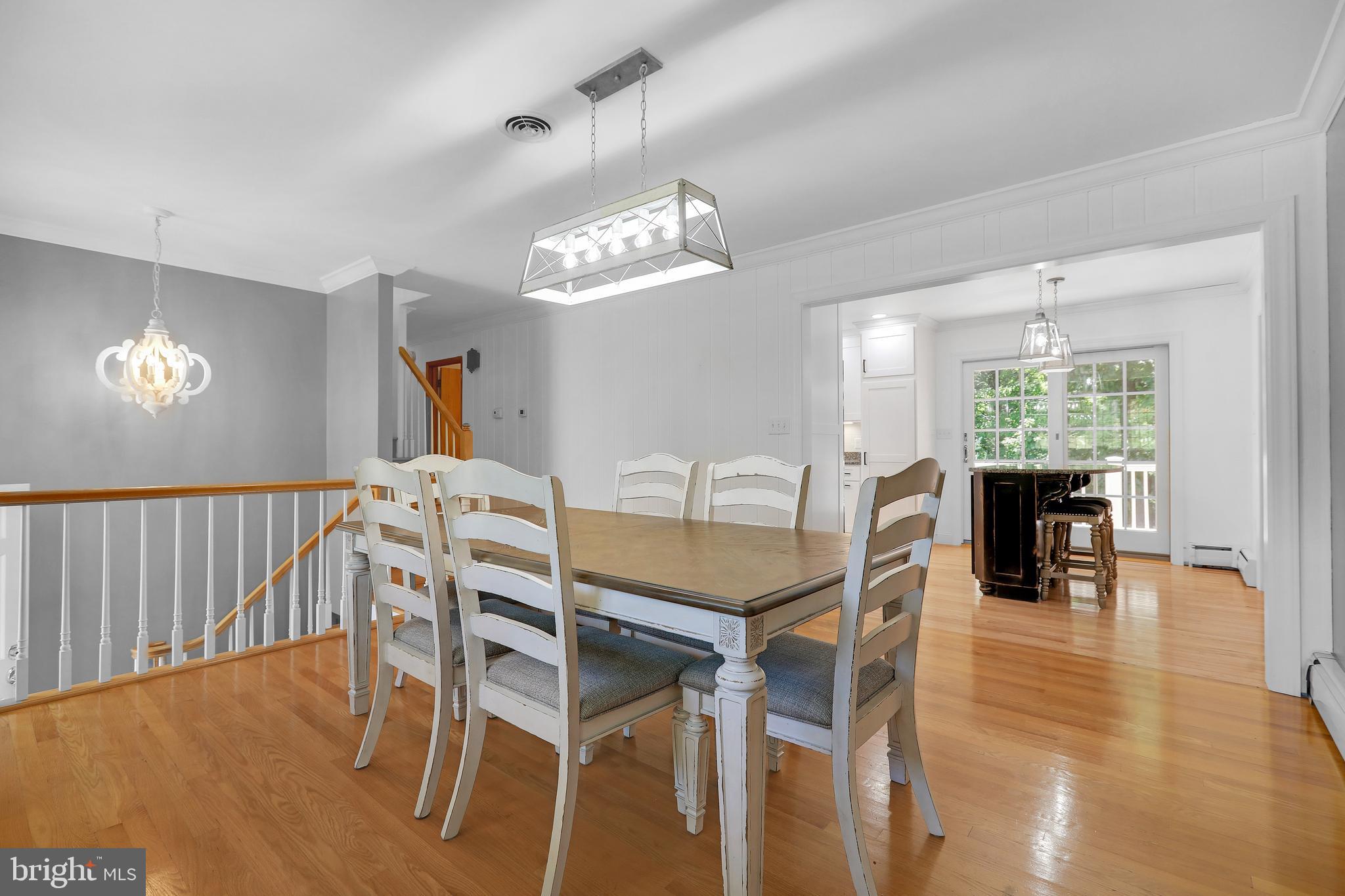 12718 Gramlich Road Southwest La Vale, MD 21502 - Photo 10 of 70 Ding Room to Kitchen to the great outdoor decks!