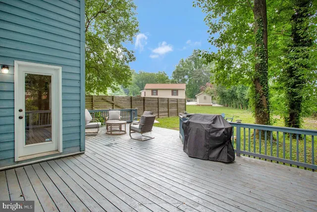 a view of outdoor space with seating area