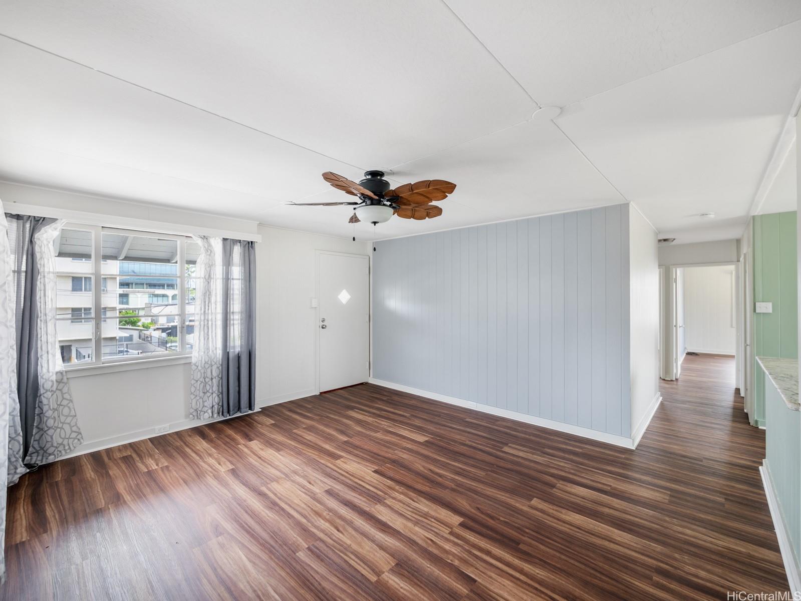 45-510 Pahia Road Kaneohe, HI 96744 - Photo 3 of 24 a view of empty room with wooden floor