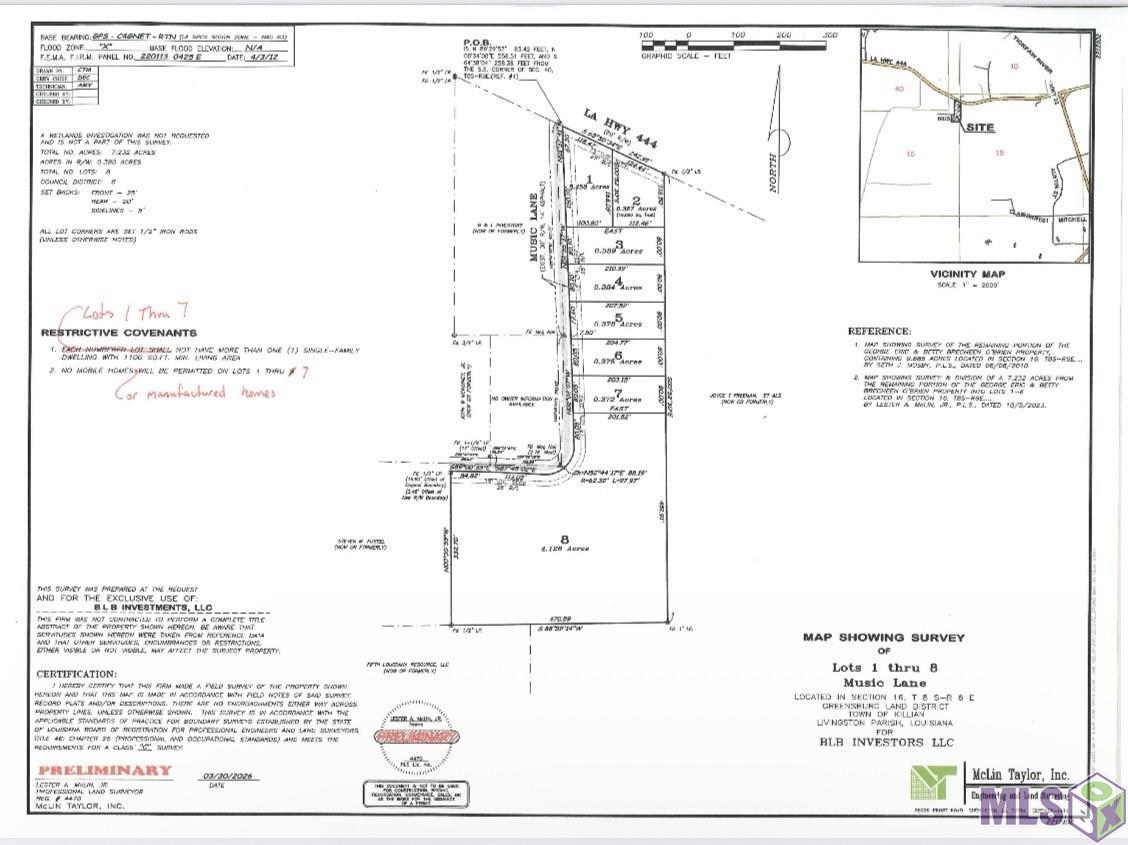 Lot 7 Music Lane Springfield, LA 70462 - Photo 5 of 5
