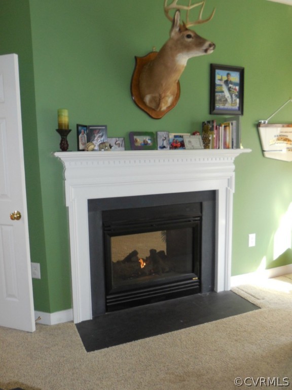 13213 Tipple Point Road Midlothian, VA 23114 - Photo 9 of 24 a living room with furniture and a fireplace