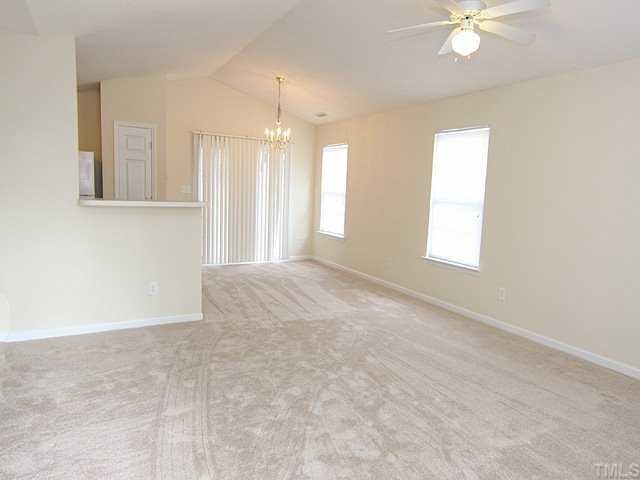 4817 Silverdene Street Raleigh, NC 27616 - Photo 3 of 12 Living Room and Dining Room