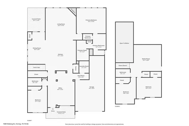 an aerial view of a house with a garden and lake view