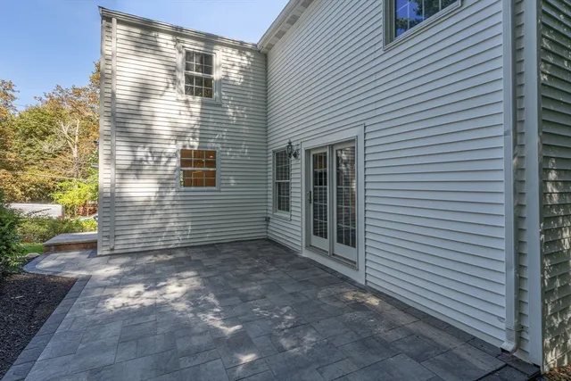 a view of a house with a door
