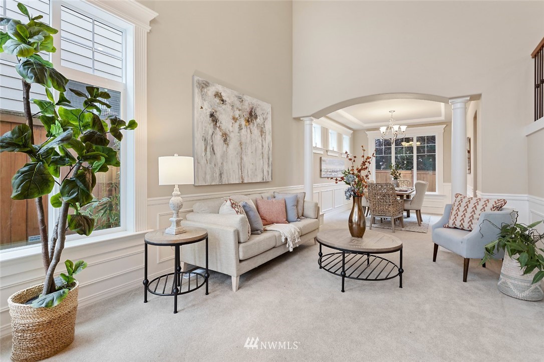 4124 215th Street Southeast Bothell, WA 98021 - Photo 24 of 30 a living room with furniture and a potted plant