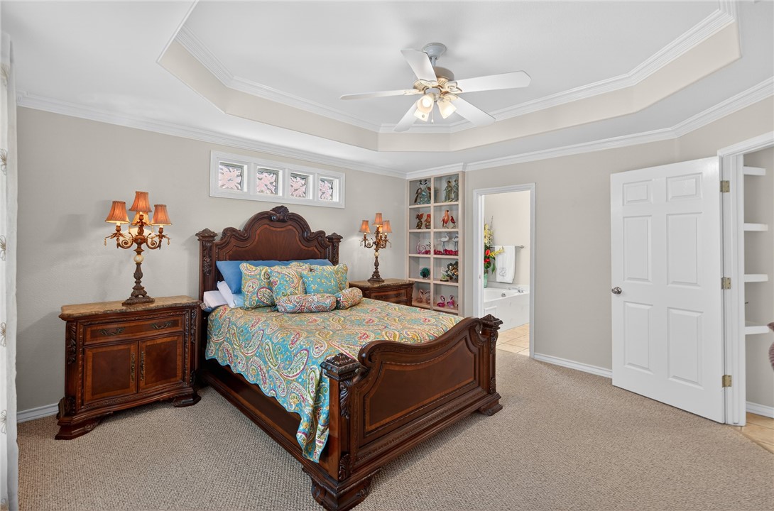 15969 Punta Espada Loop Corpus Christi, TX 78418 - Photo 16 of 40 Primary Suite - Tray Ceiling.