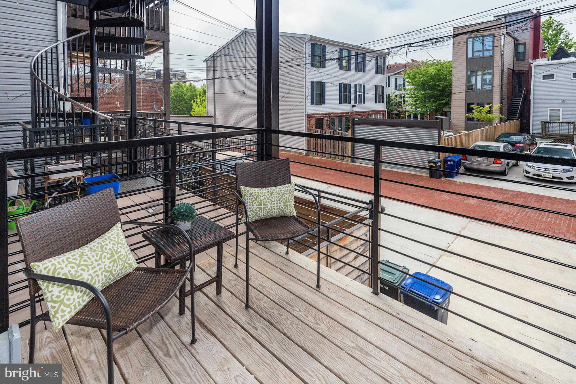 1130 Columbia Road Northwest, Unit 2 Washington, DC 20009 - Photo 9 of 9 Private Deck