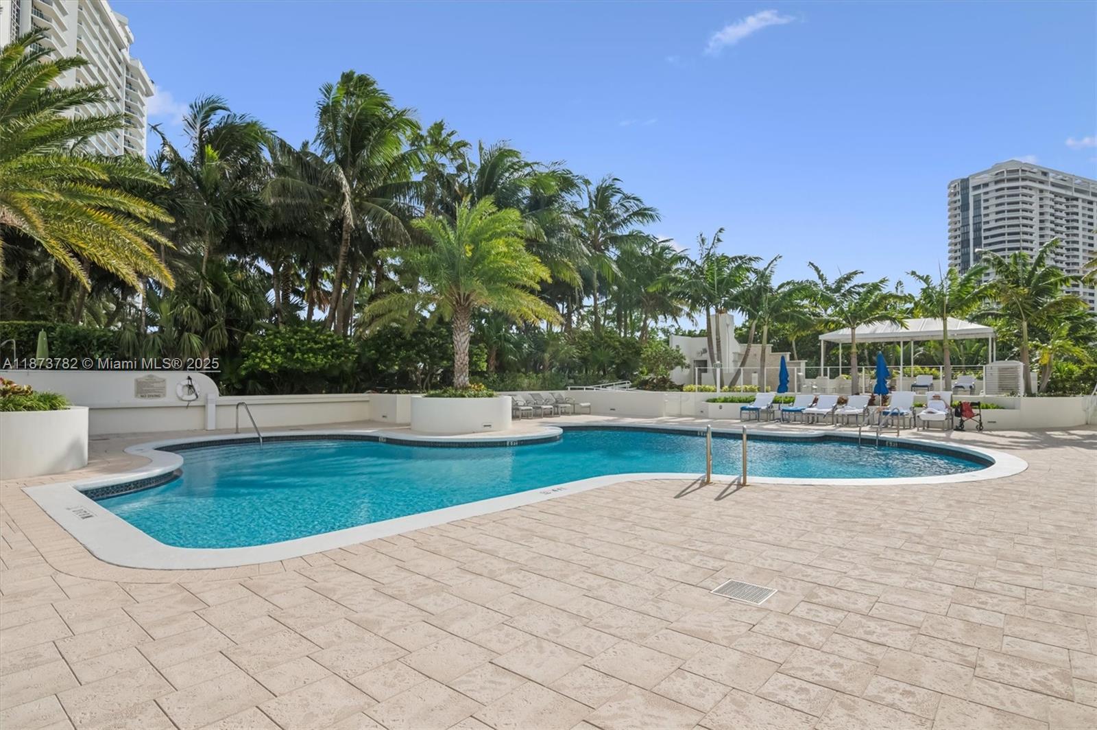 3000 Island Boulevard, Unit 2405 Aventura, FL 33160 - Photo 20 of 26 a view of outdoor space and swimming pool