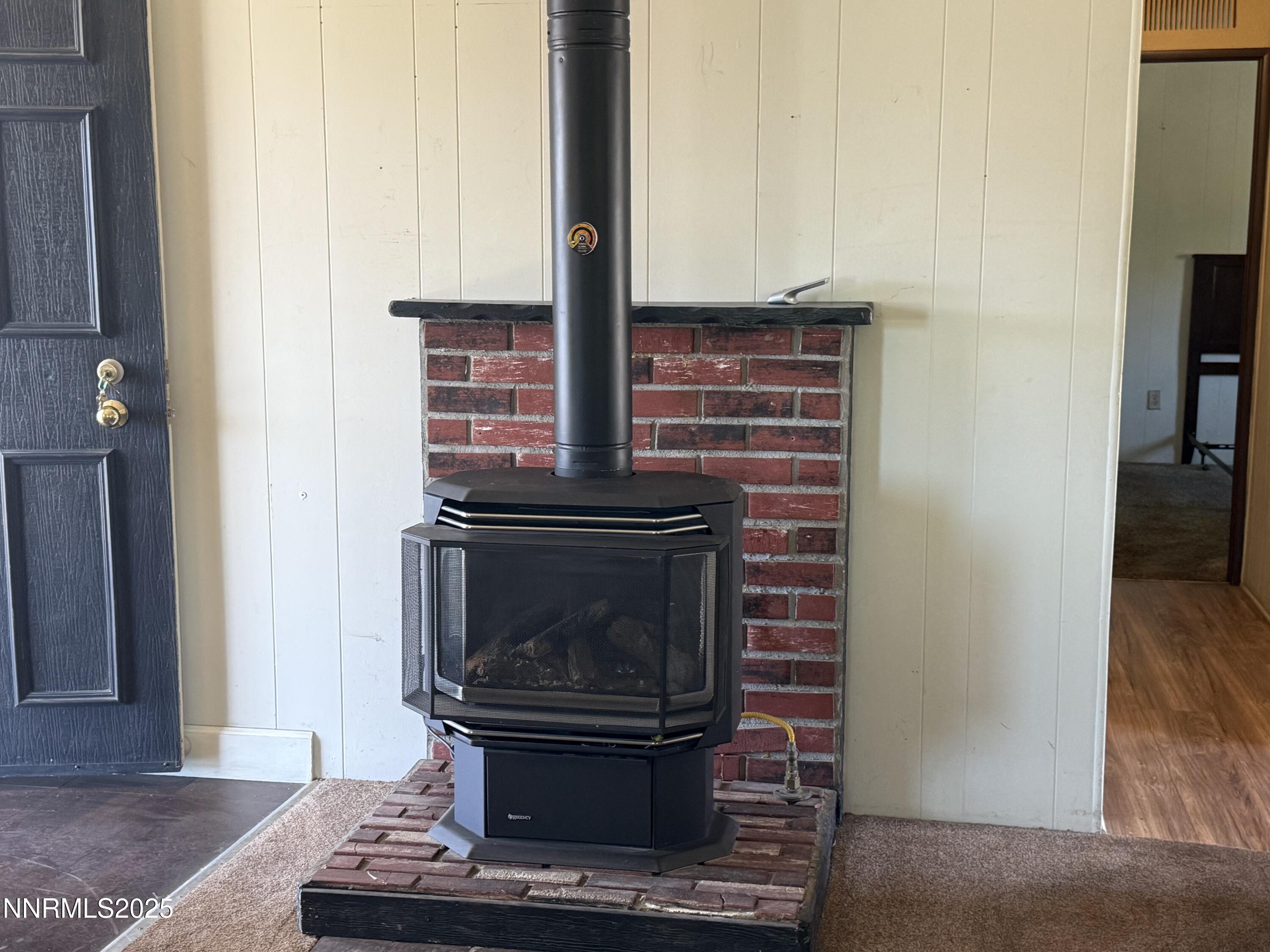 3875 Granite Way Topaz Ranch Estates, NV 89444 - Photo 13 of 31 GAS LOG FIREPLACE