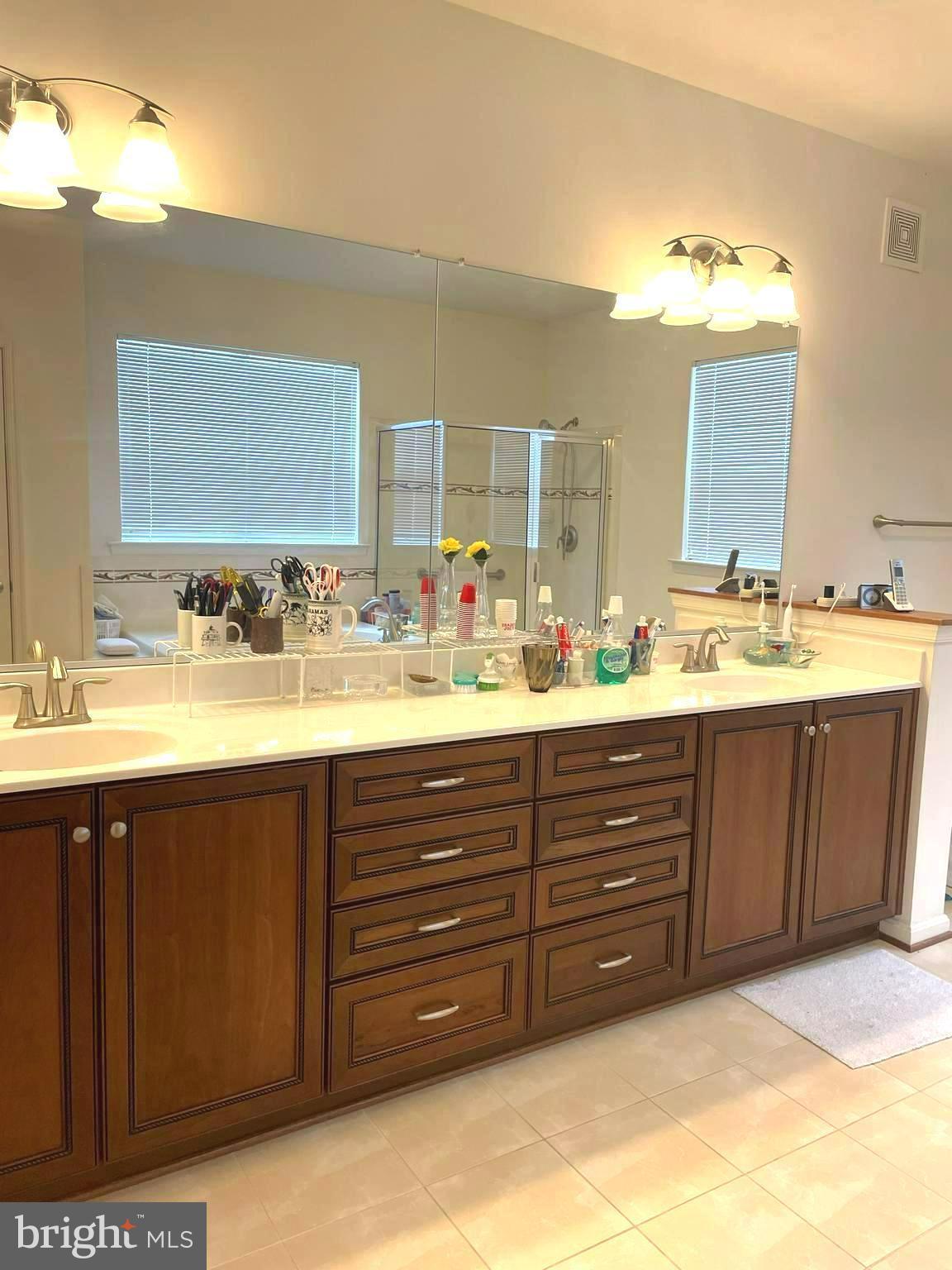 7401 Travertine Drive, Unit 302 Baltimore, MD 21209 - Photo 19 of 28 Double Sinks in Primary Bath