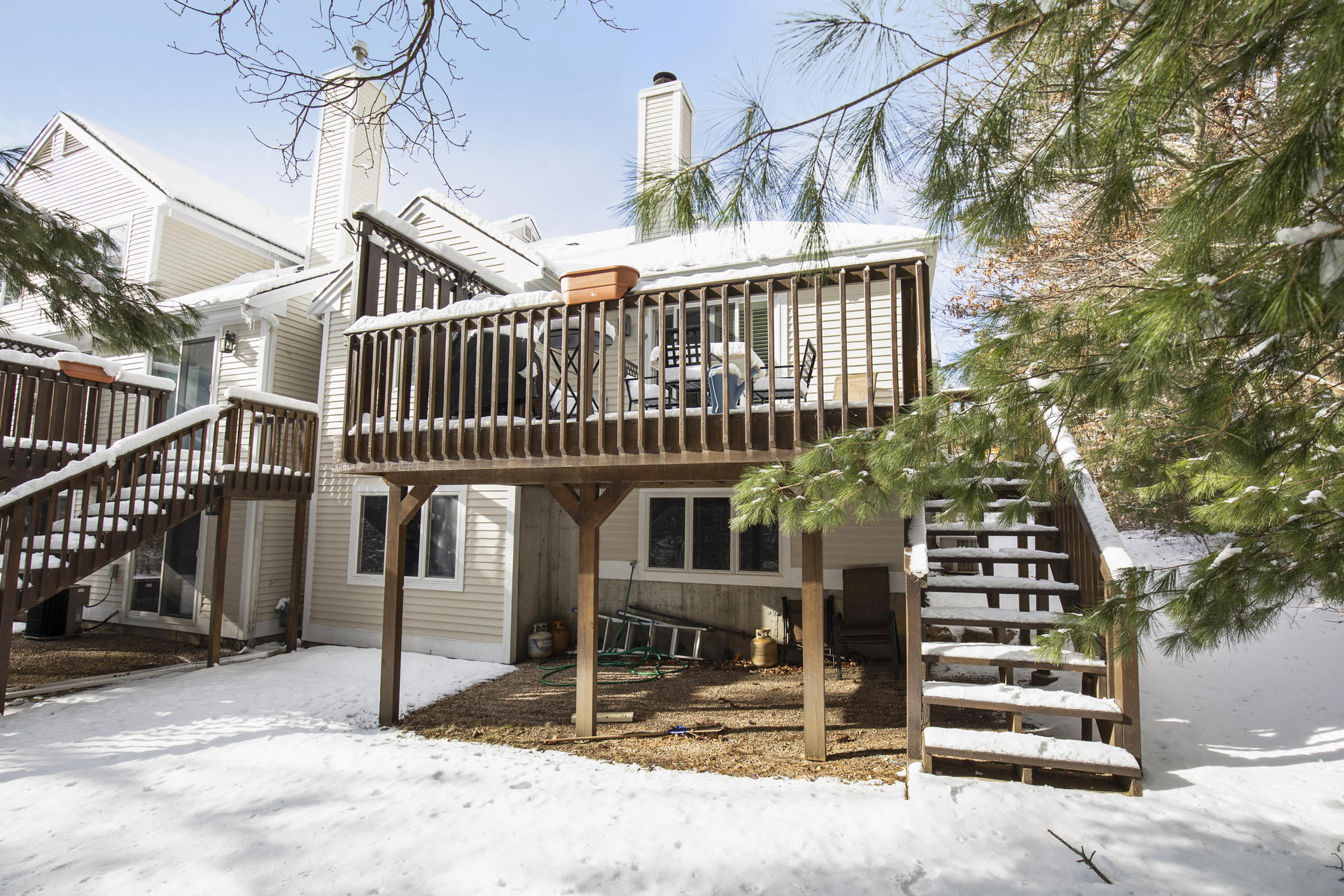21 Portside Drive Mashpee, MA 02649 - Photo 19 of 20 a view of a house with a deck