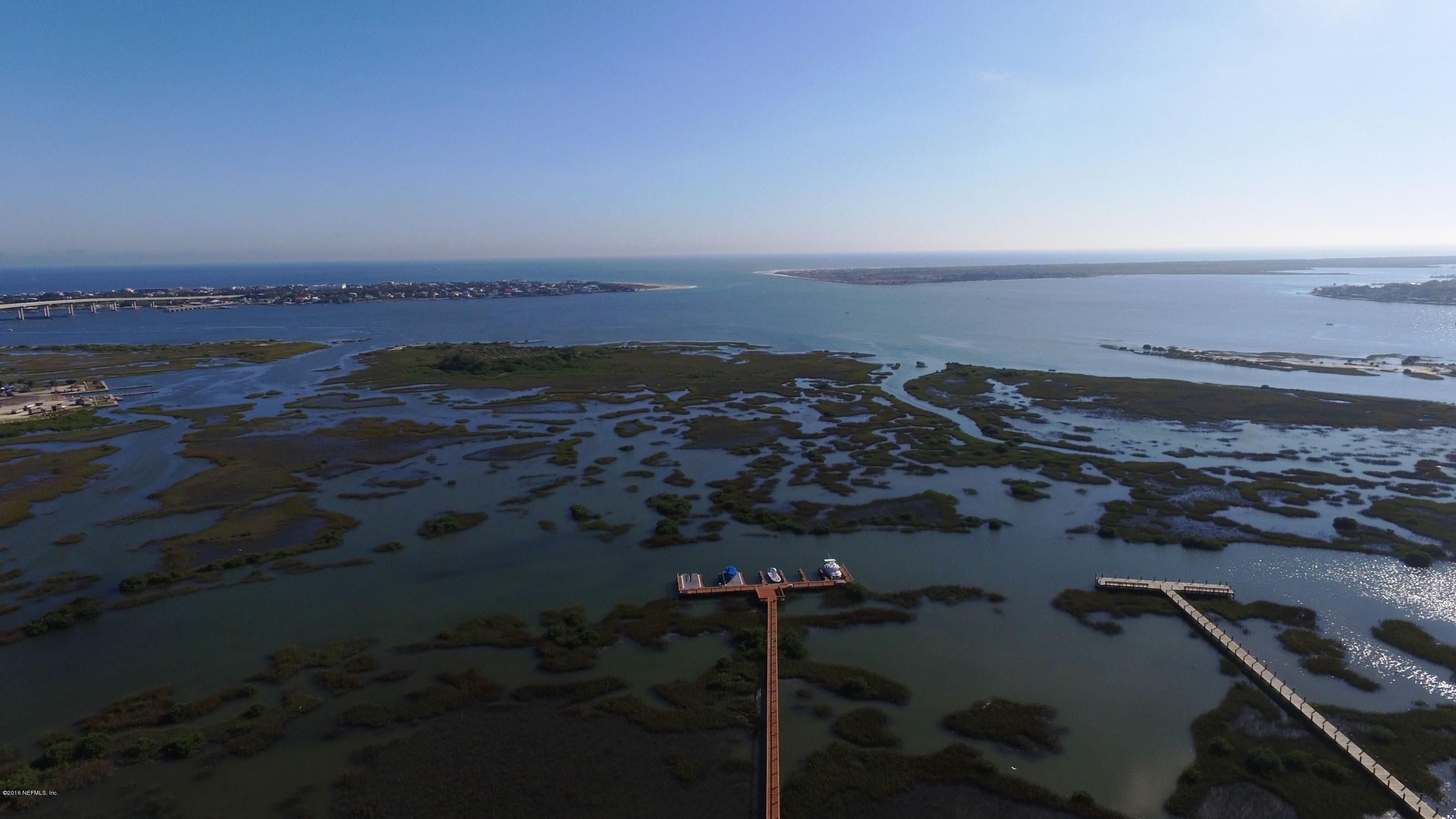 1 Radio Road, Unit 301 St. Augustine, FL 32084 - Photo 43 of 46 Dock, Inlet, Porpoise Point