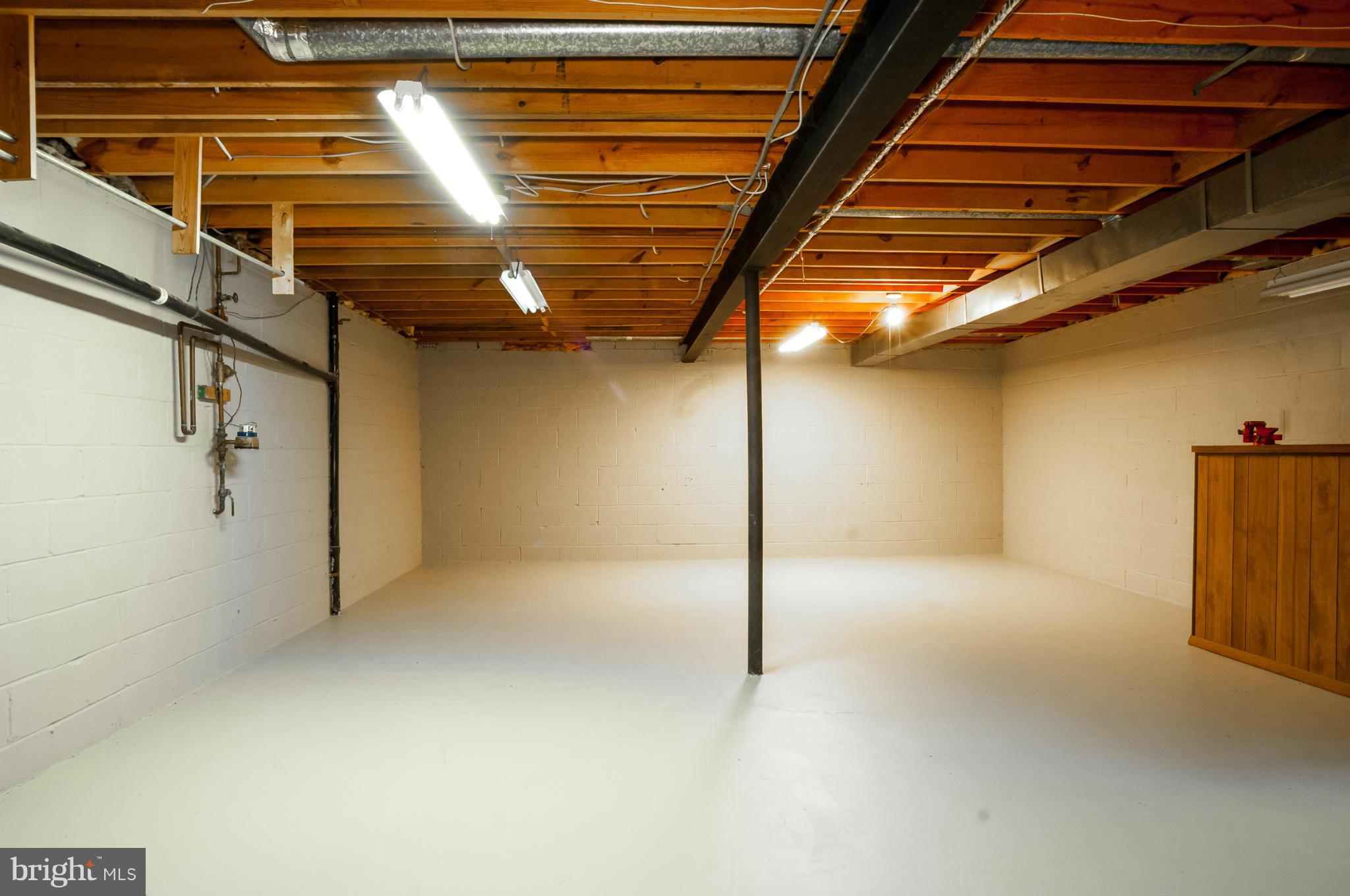 9415 Retriever Road Springfield, VA 22153 - Photo 23 of 29 Lower Level unfinished area