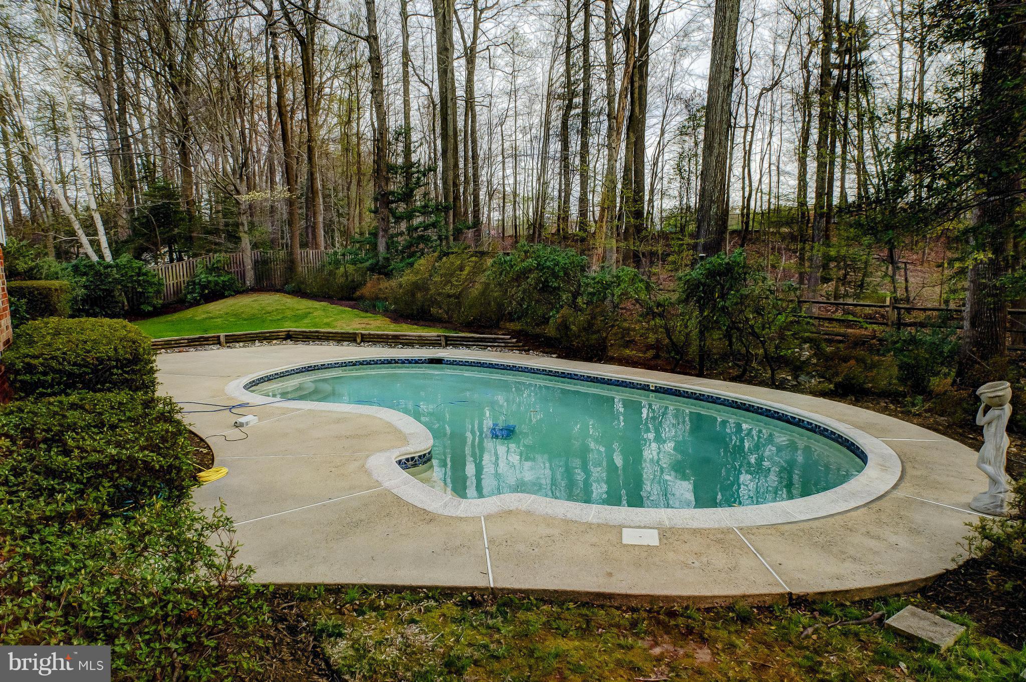 9415 Retriever Road Springfield, VA 22153 - Photo 25 of 29 Custom Built Inground Pool