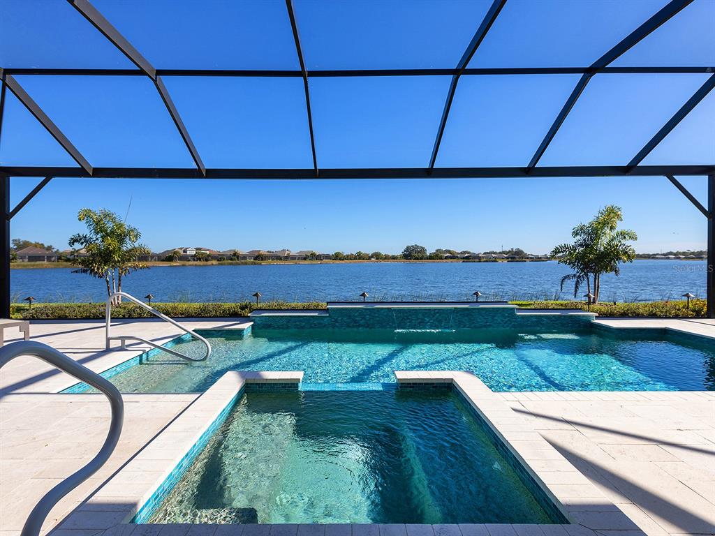 8043 Waterbend Trail Sarasota, FL 34240 - Photo 50 of 83 a view of a swimming pool with a yard