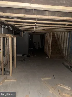 a view of a room with storage and utility