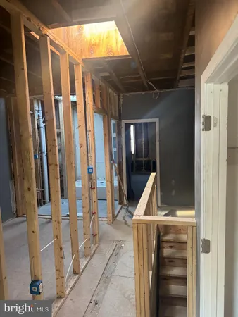 a view of storage and utility room