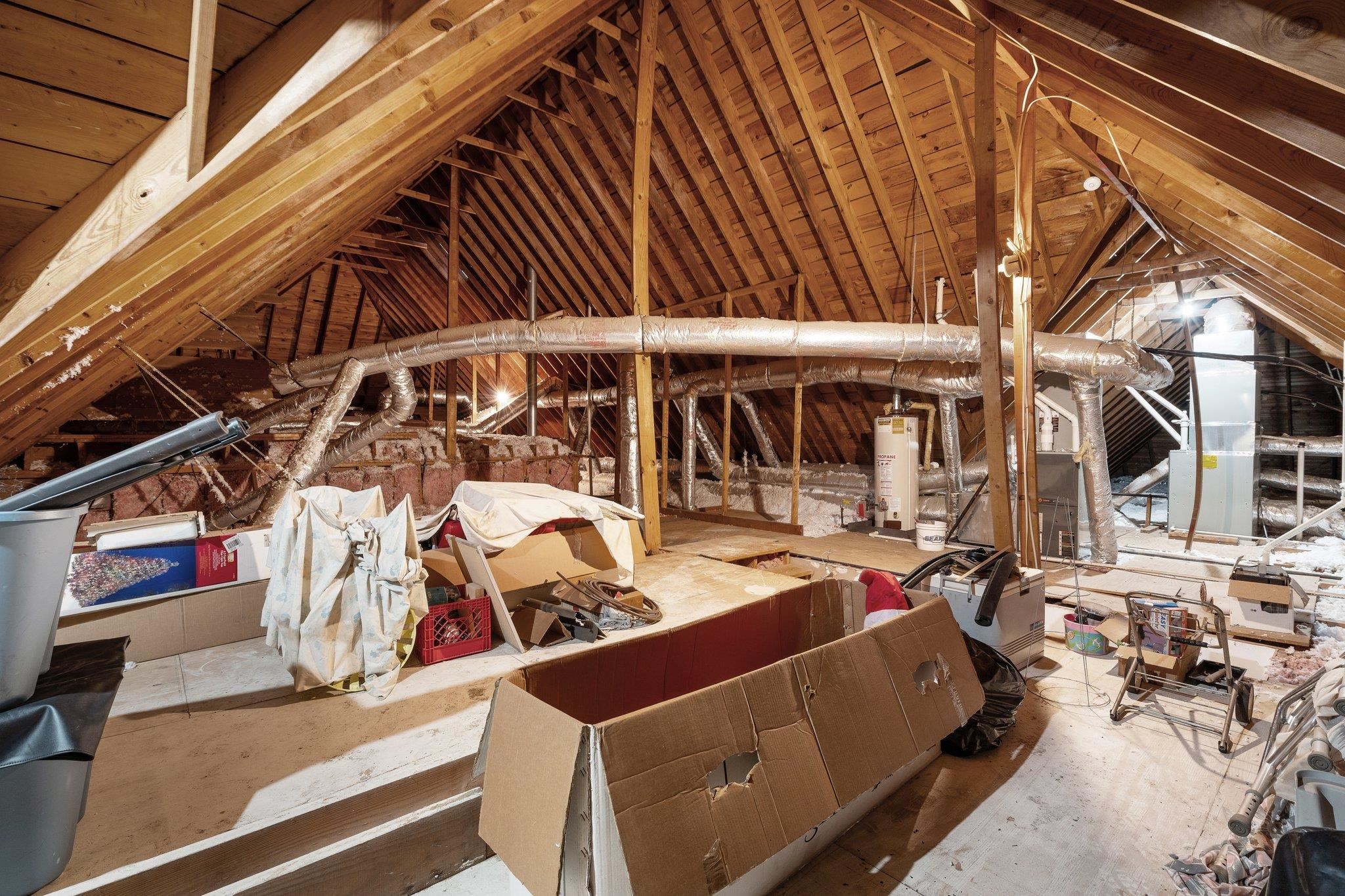 6500 State Line Road Memphis, TN 38141 - Photo 22 of 40 Attic featuring gas water heater
