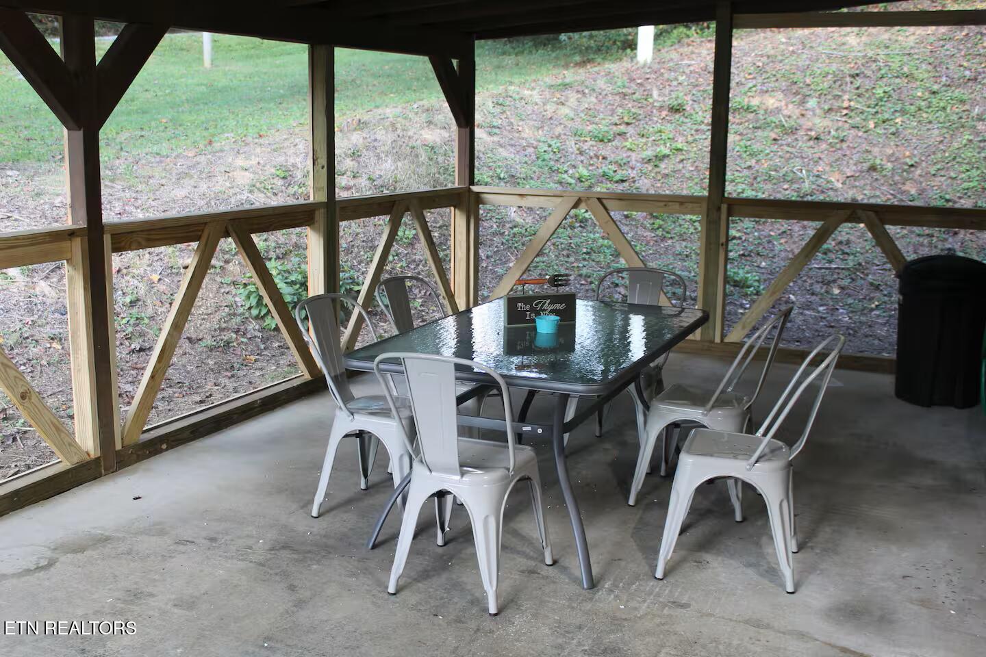 676 Rocky Flats Road Cosby, TN 37722 - Photo 30 of 35 Side Screend in Porch