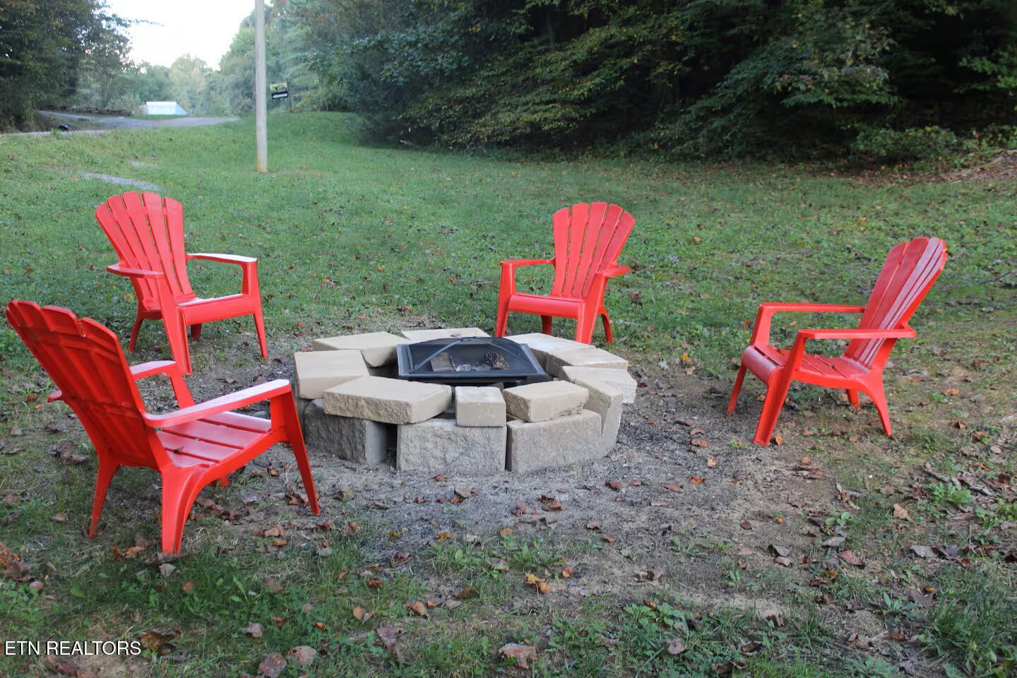 676 Rocky Flats Road Cosby, TN 37722 - Photo 32 of 35 Fire Pit
